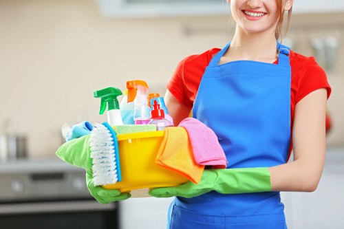 Office cleaning in Knightsbridge for a polished corporate reception