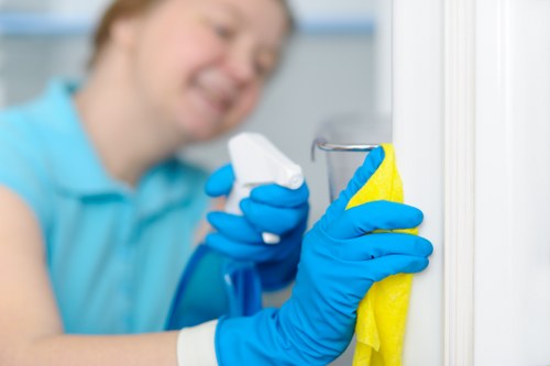 Safe checkout confirmation for Knightsbridge Cleaners secure payments area