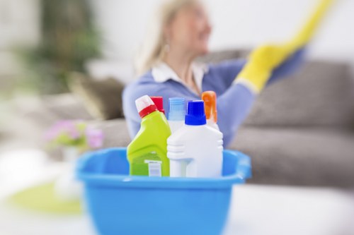 Detailed professional window cleaning in Knightsbridge with spotless glass