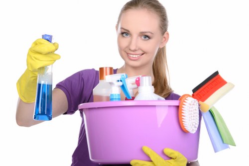 Specialist cleaning equipment used for luxury hard floors in Knightsbridge